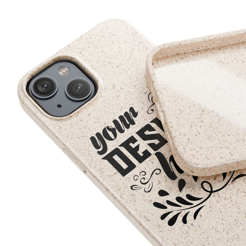 Customizable Biodegradable Phone Case Matte Finish Wireless Charging
