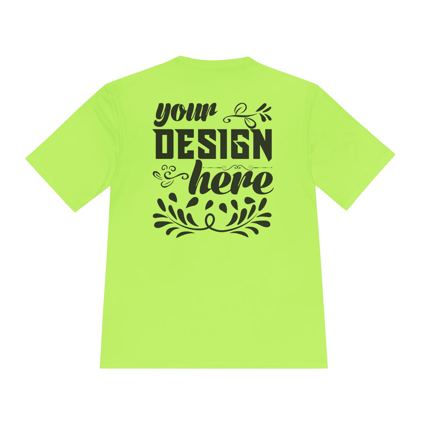 Customizable Sport Tek ST350 Unisex Moisture Wicking Tee Regular Fit