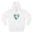 Lane Seven LS14001 Unisex  Fleece Hoodie | Butterfly Love Graphic Print