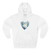 Lane Seven LS14001 Unisex  Fleece Hoodie | Butterfly Love Graphic Print