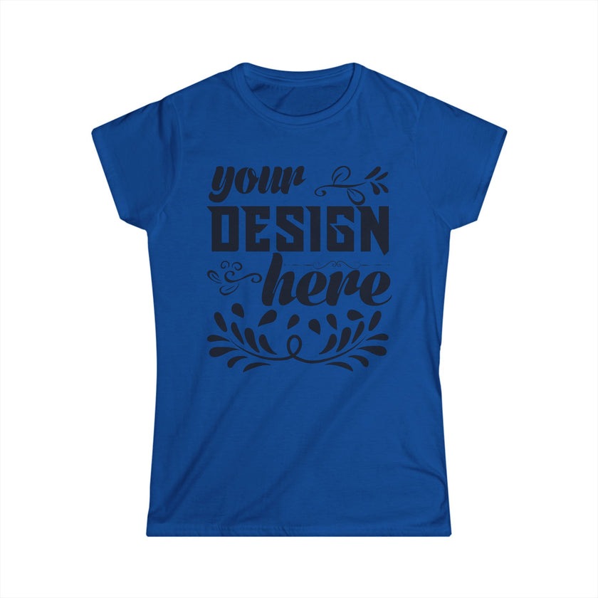 Customizable Gildan 64000L Womens Softstyle Short Sleeve T-Shirt