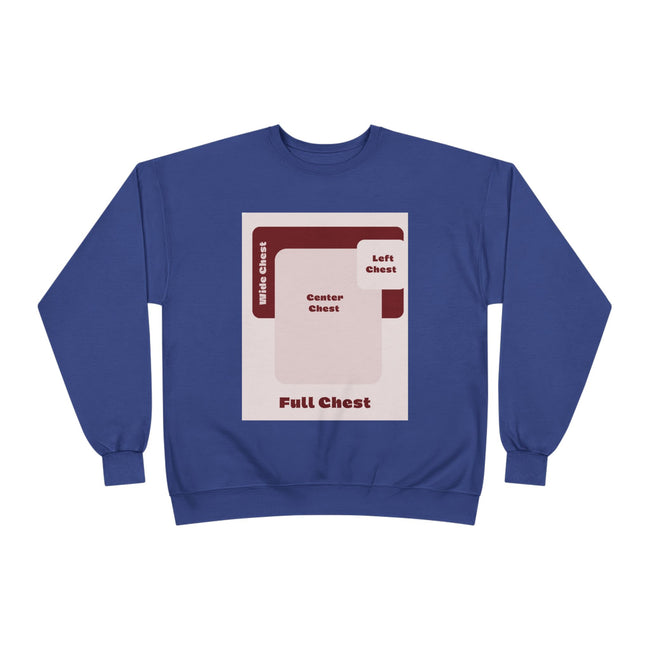 Customizable Unisex Hanes P160 EcoSmart  Crewneck Sweatshirt