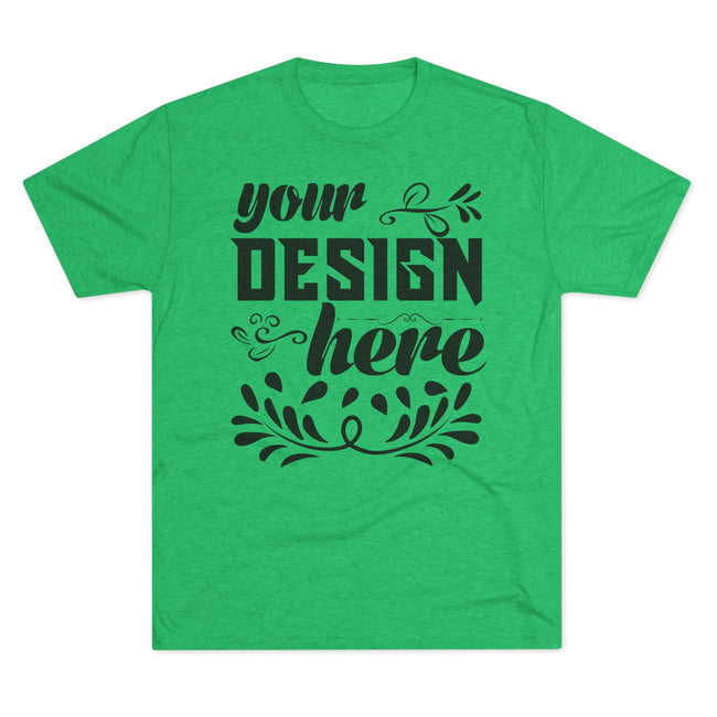 Customizable Next Level 6010 Unisex Tri-Blend Crew Neck T-Shirt