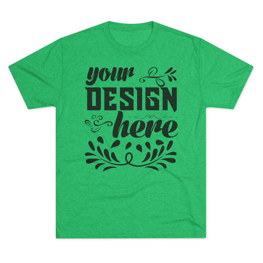 Customizable Next Level 6010 Unisex Tri-Blend Crew Neck T-Shirt