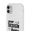 Customizable Flexi TPU Phone Case Slim Matte Protective Cover