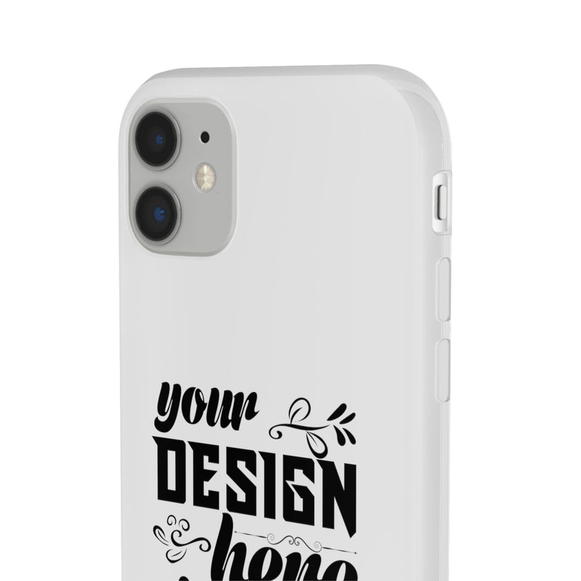 Customizable Flexi TPU Phone Case Slim Matte Protective Cover