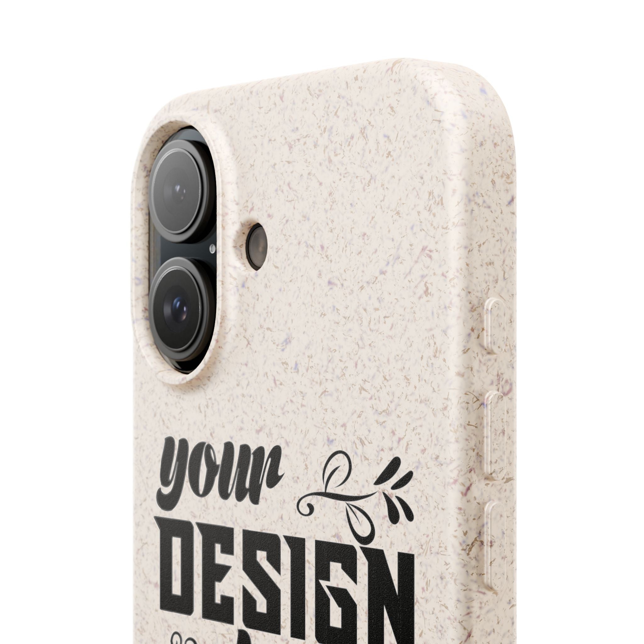 Customizable Biodegradable Phone Case Matte Finish Wireless Charging