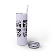 Customizable Maars 20oz Skinny Tumbler with Straw Stainless Steel