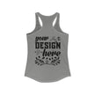 Customizable Next Level 1533 Womens Ideal Racerback Tank