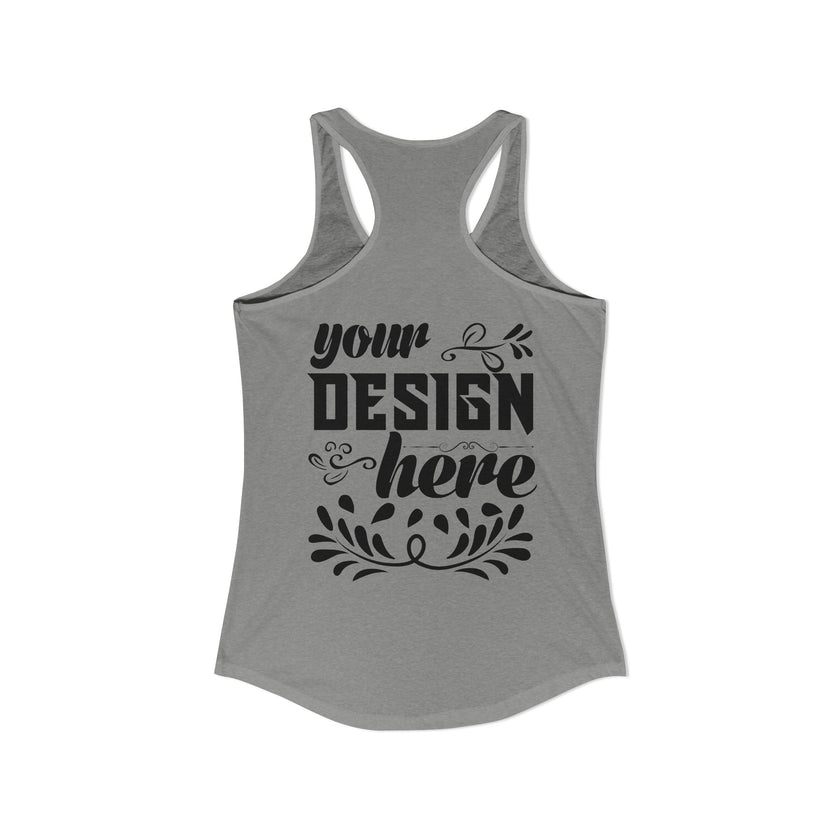 Customizable Next Level 1533 Womens Ideal Racerback Tank