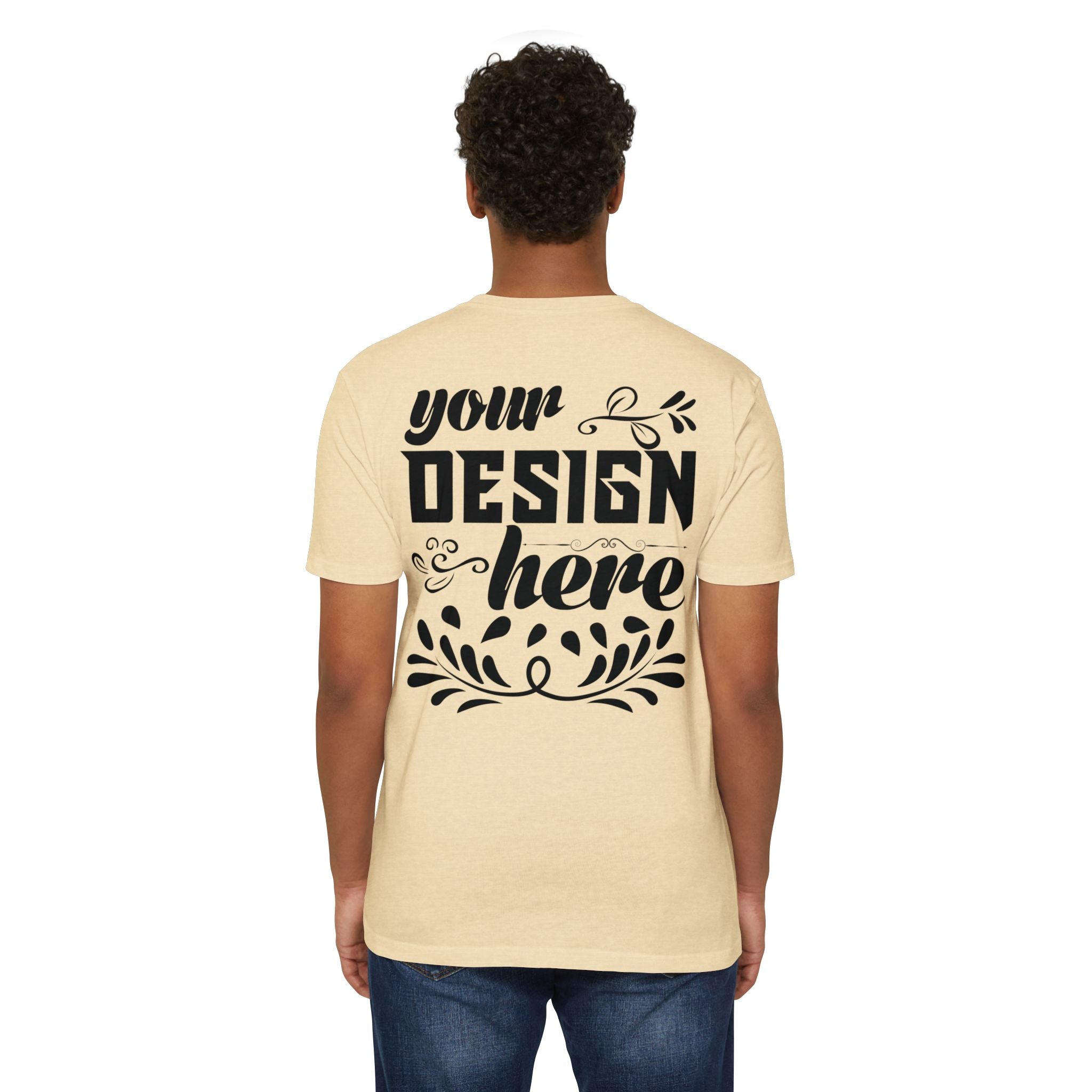 Customizable Next Level 6210 Unisex CVC Jersey T-Shirt