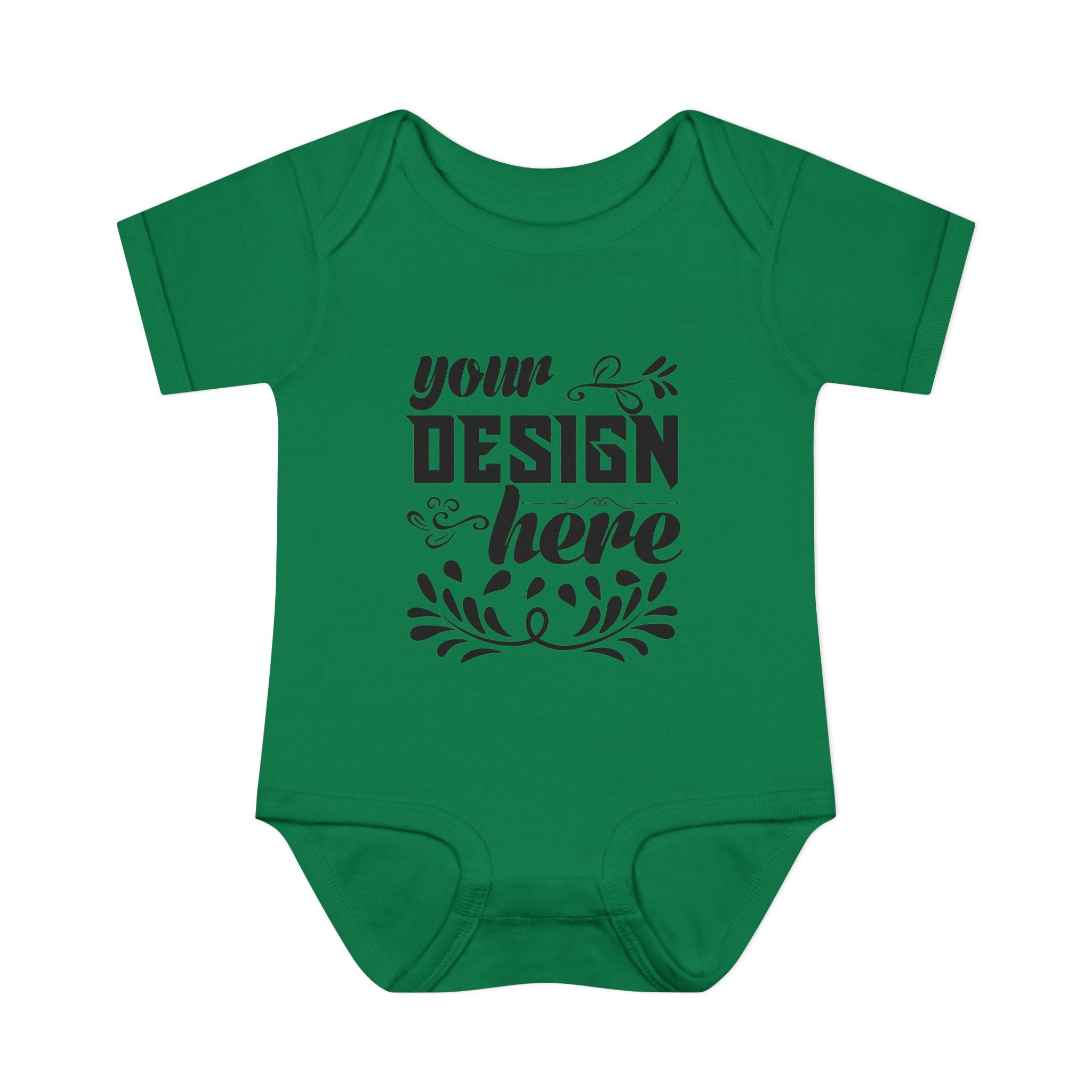 Customizable Infant Baby Rib Bodysuit Rabbit Skins 4400 Unisex