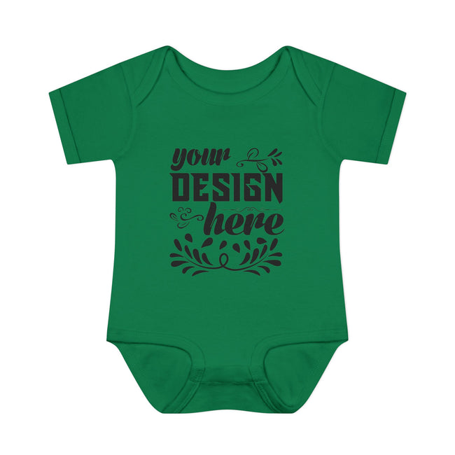 Customizable Infant Baby Rib Bodysuit Rabbit Skins 4400 Unisex