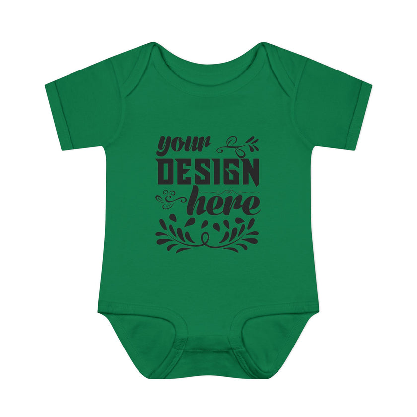 Customizable Infant Baby Rib Bodysuit Rabbit Skins 4400 Unisex