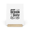Customizable Gallery Board with Wooden Stand 1.8mm Giclée Print