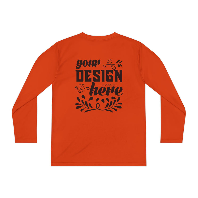 Customizable Sport Tek YST350LS Youth Long Sleeve Competitor Tee