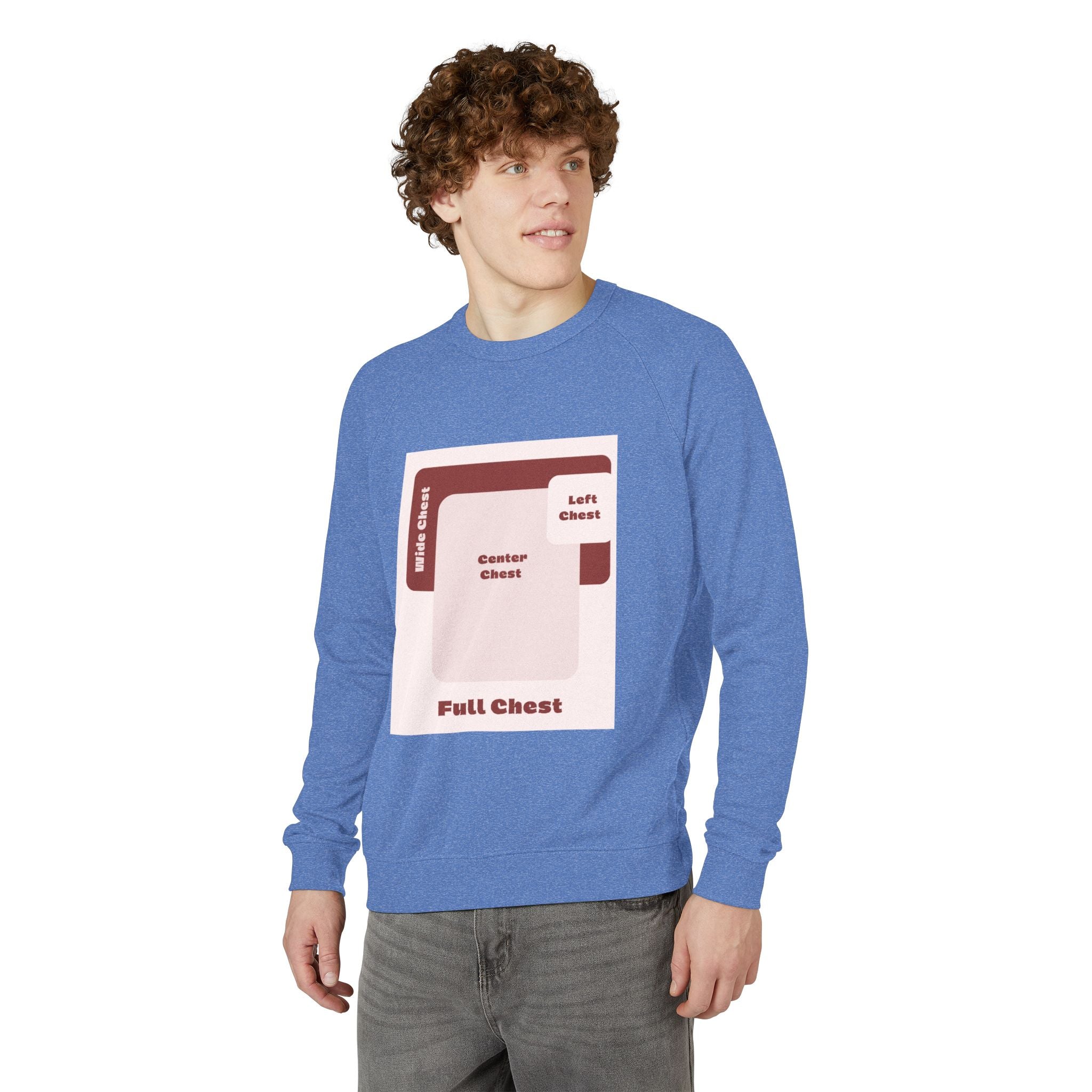 Customizable Lane Seven LS13004 Unisex French Terry Raglan Crewneck
