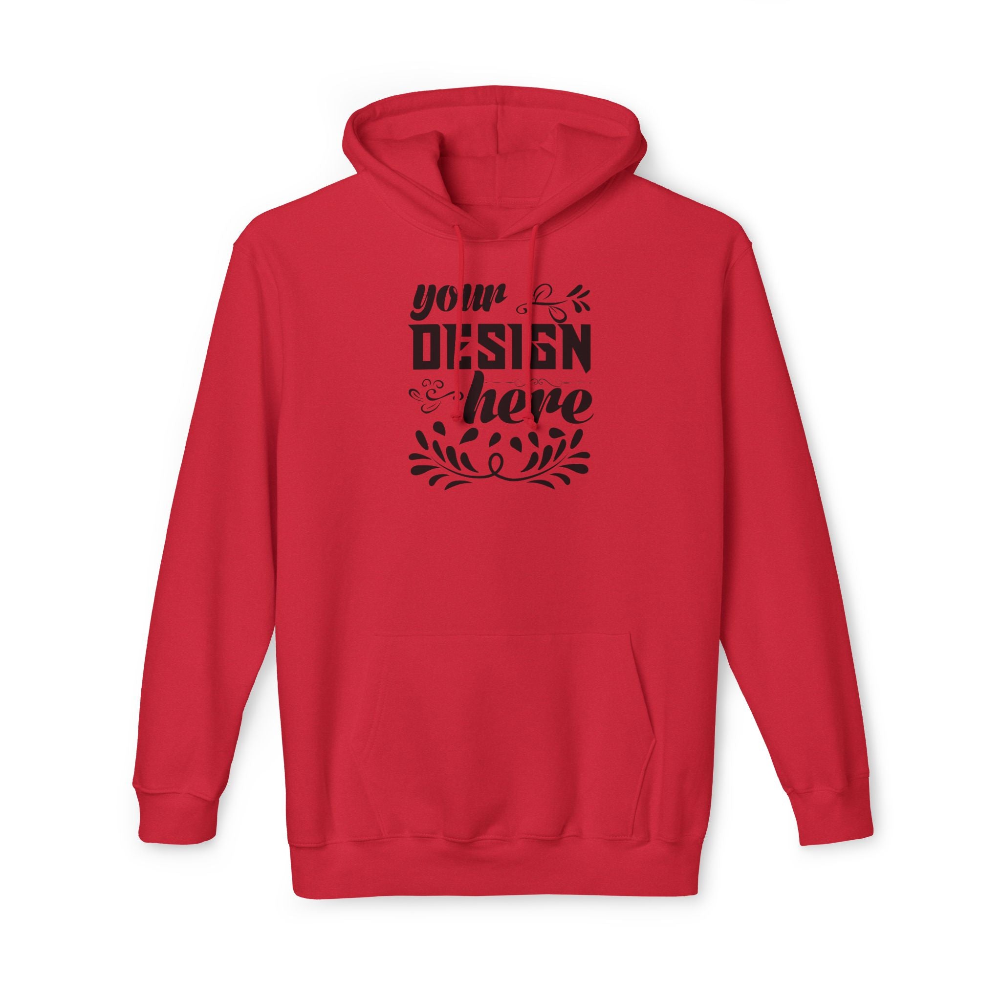 Customizable Bayside 960 Unisex Heavyweight Hooded Sweatshirt Made in US