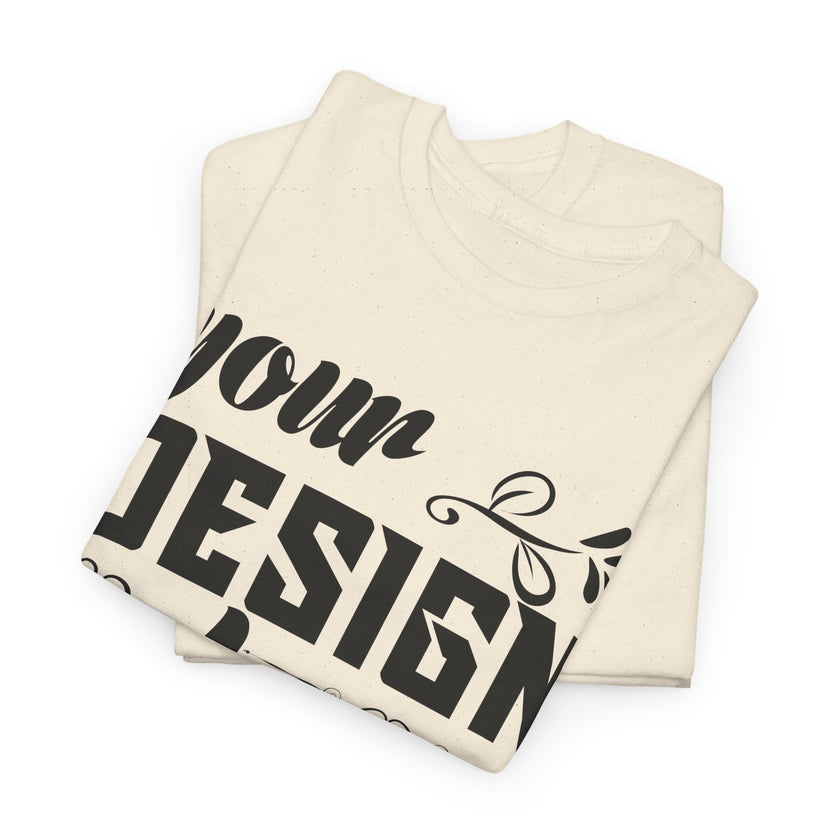 Customizable Gildan 5000 Unisex Heavy Cotton T-Shirt Classic Fit