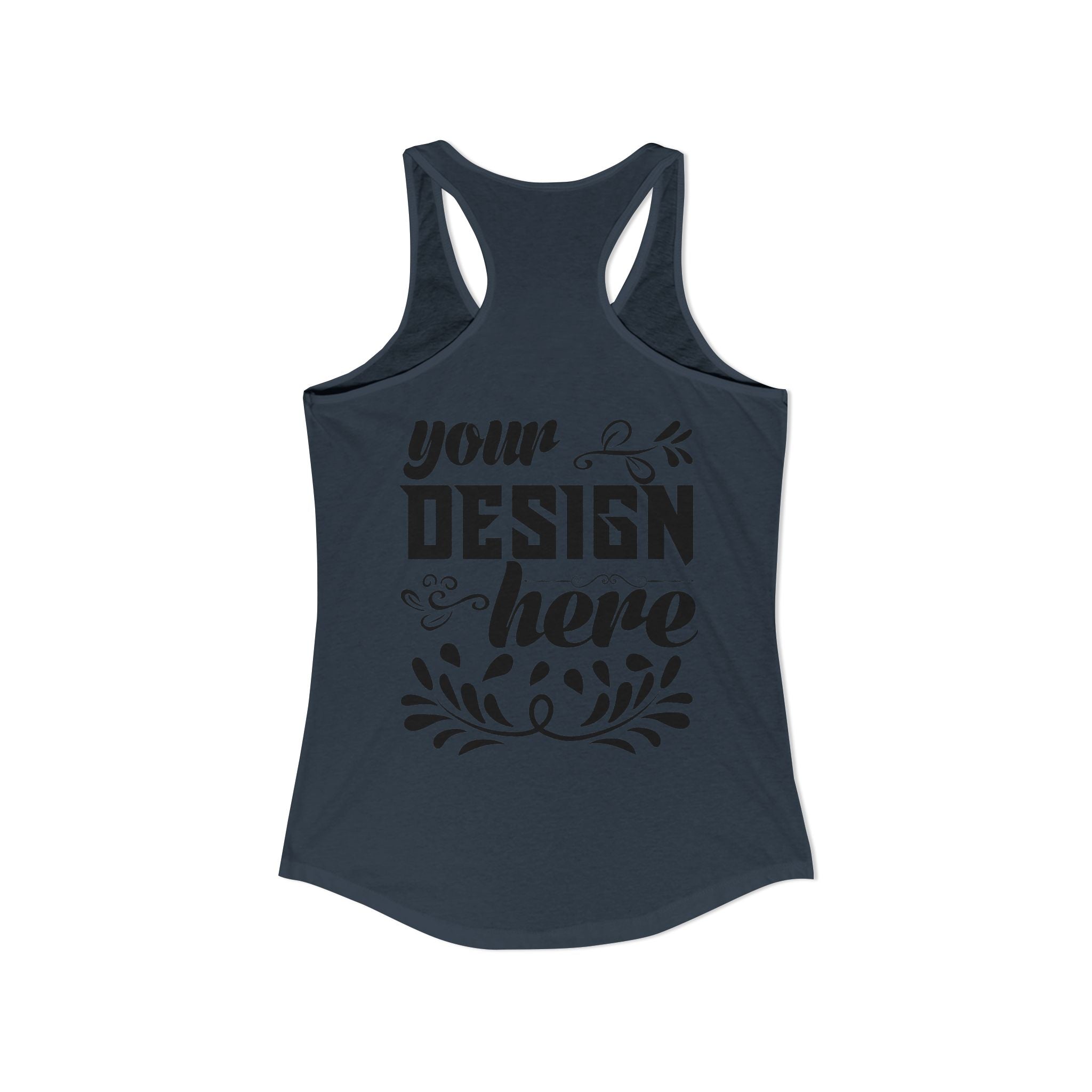 Customizable Next Level 1533 Womens Ideal Racerback Tank