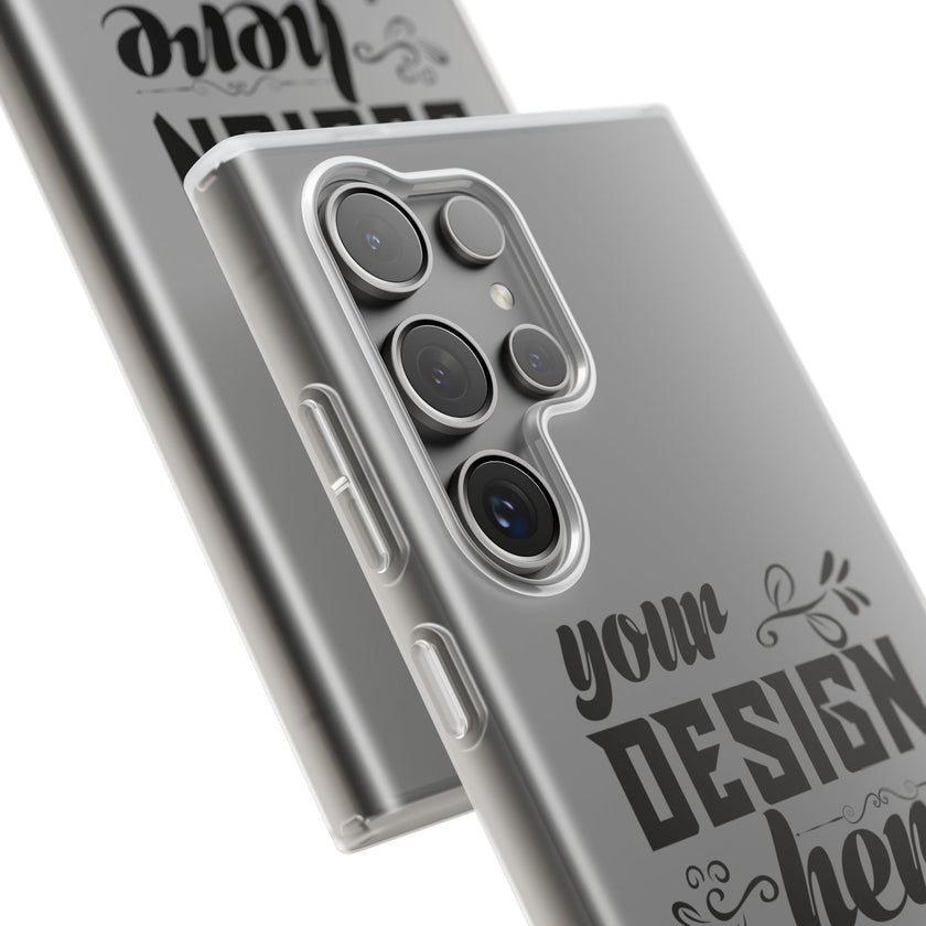 Customizable Flexi TPU Phone Case Slim Matte Protective Cover