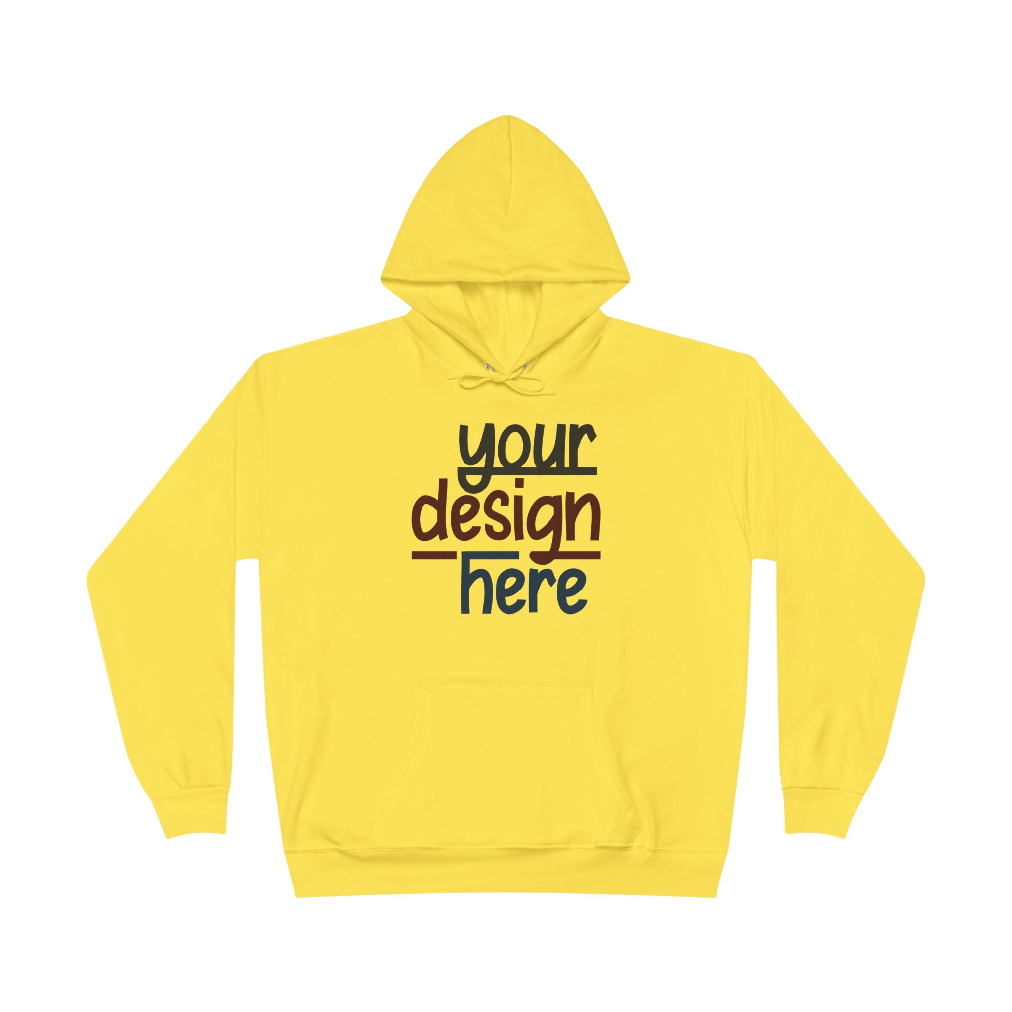 Customizable Hanes P170 EcoSmart Unisex Pullover Hoodie