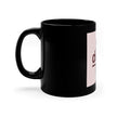 Customizable Black Ceramic Coffee Mug 11oz ORCA Coated Finish Daily Use