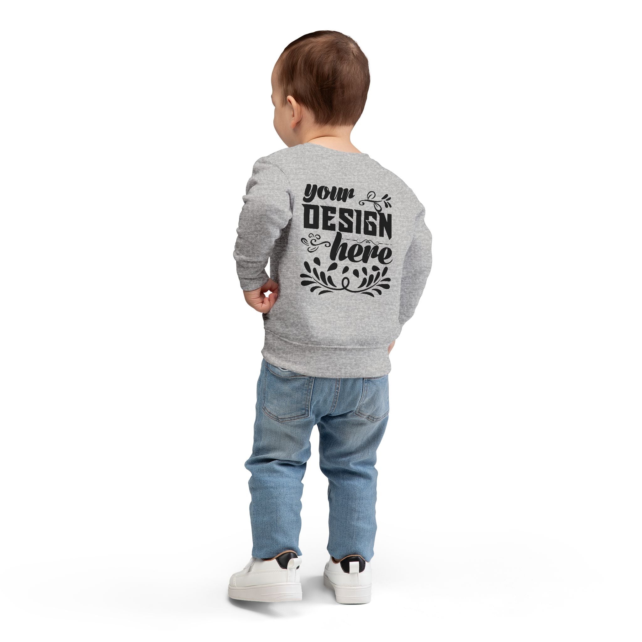 Customizable Rabbit Skins 3317 Toddler Fleece Sweatshirt