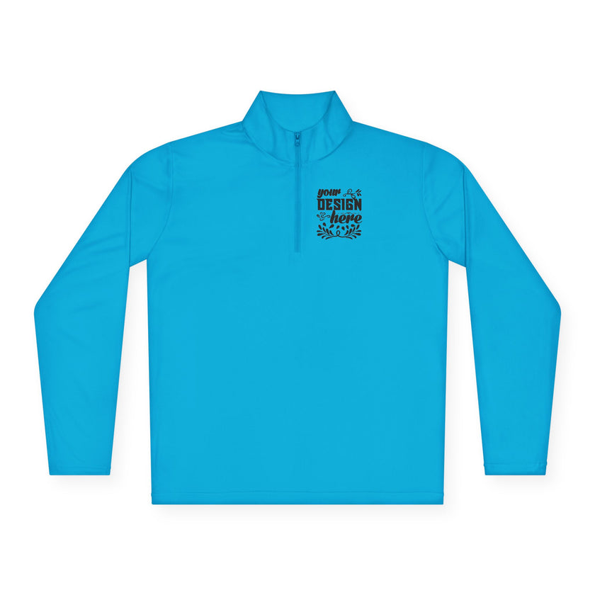 Customizable Sport Tek ST357 Unisex Lightweight Polyester Quarter Zip Pullover