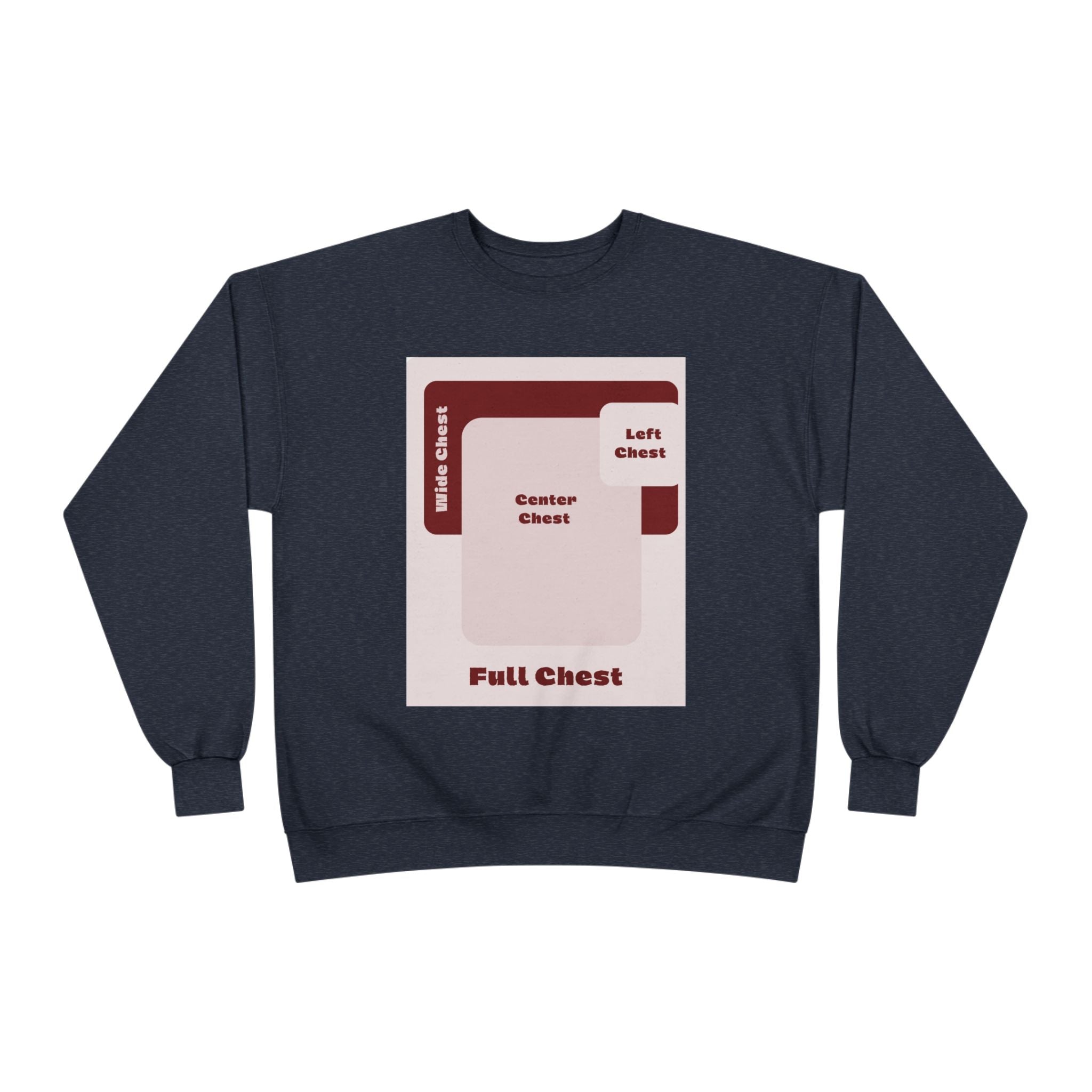 Customizable Unisex Hanes P160 EcoSmart  Crewneck Sweatshirt