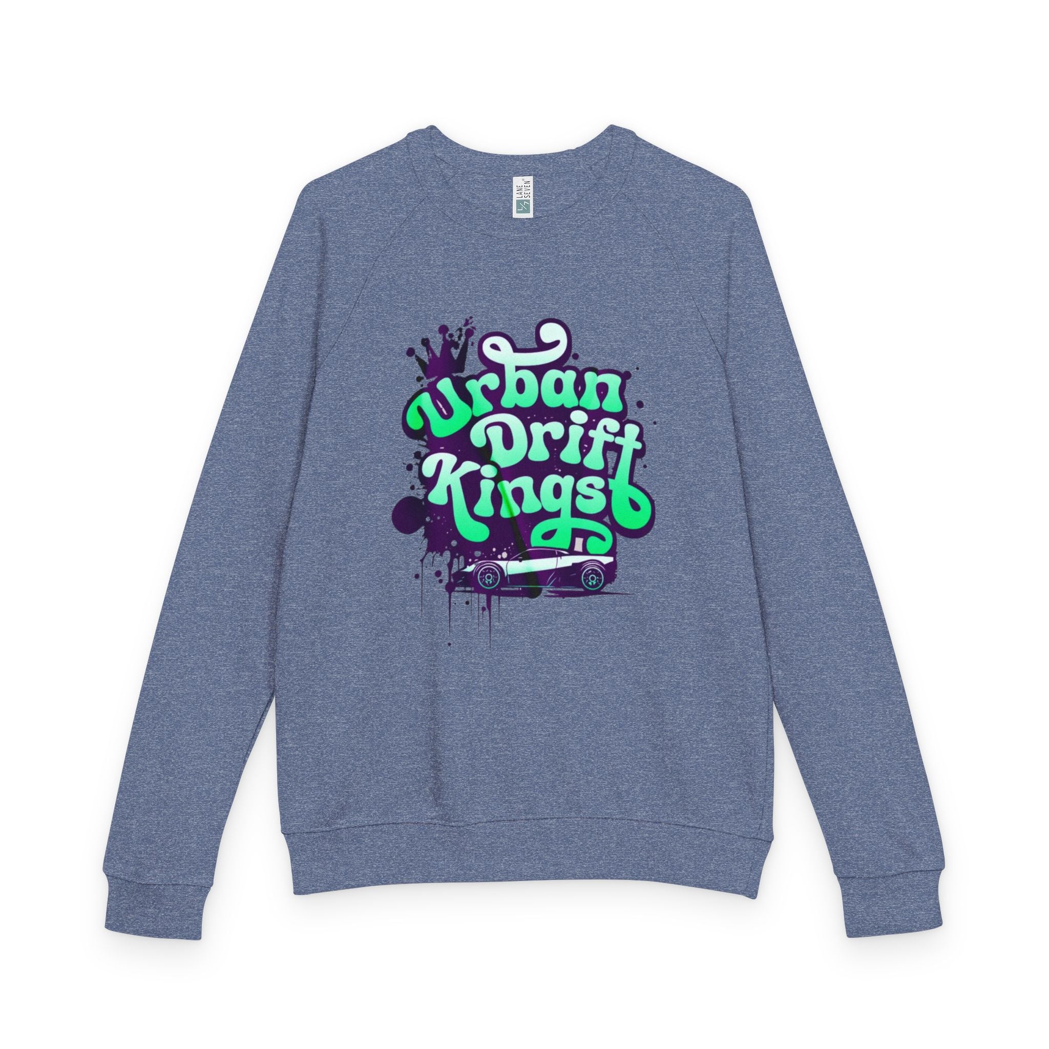 Lane Seven LS13004 Unisex Raglan Crewneck 