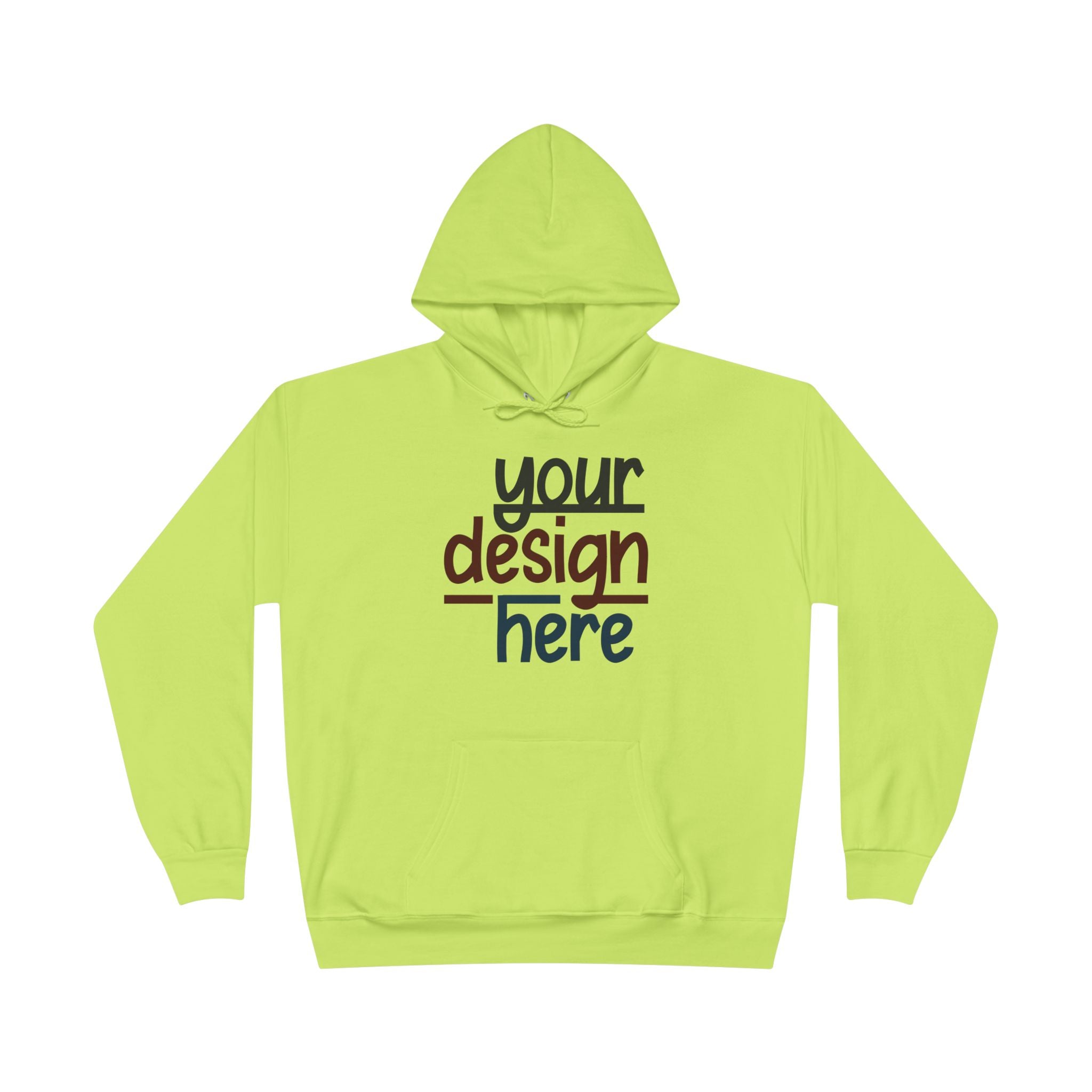 Customizable Hanes P170 EcoSmart Unisex Pullover Hoodie