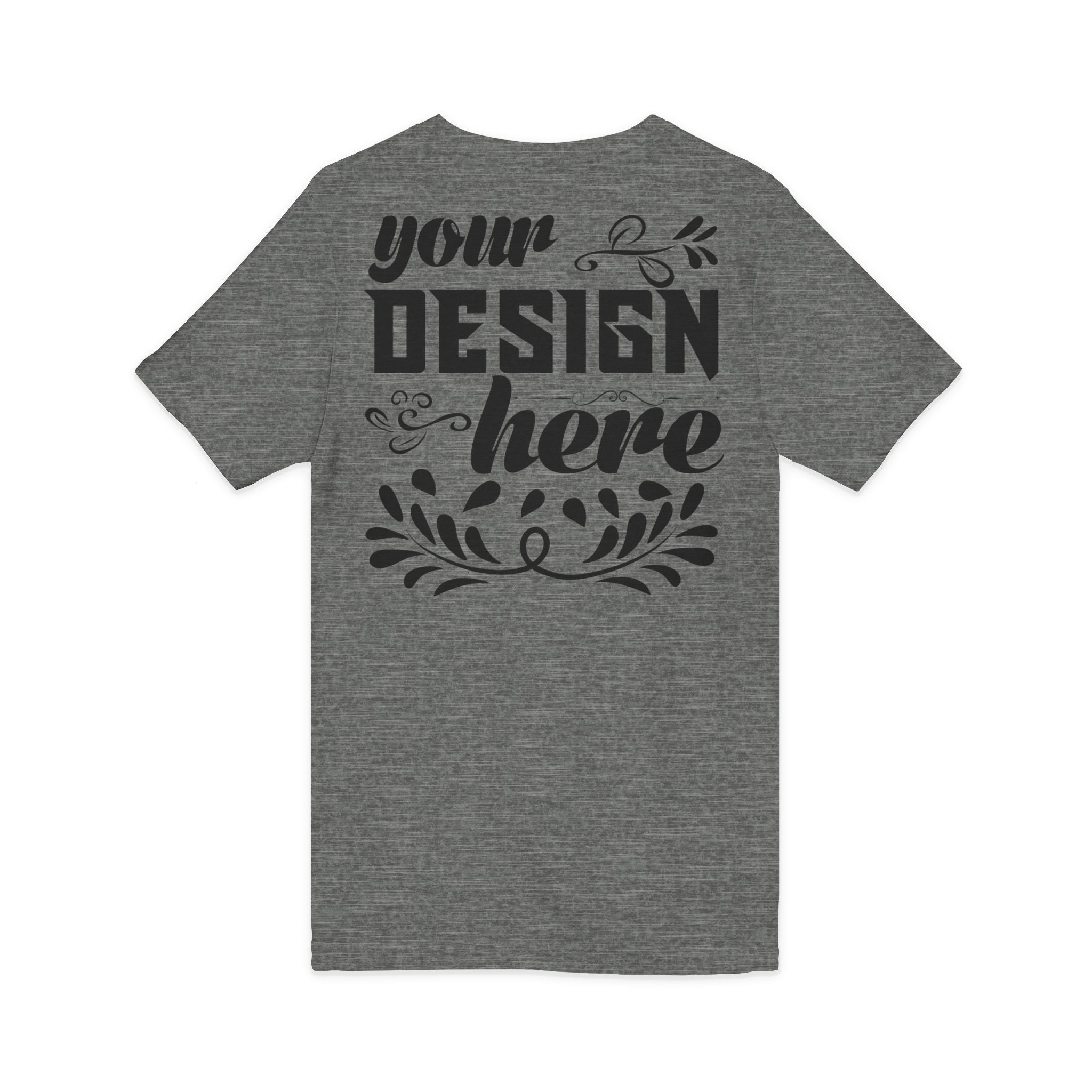 Customizable Bella+Canvas 3005 Unisex Jersey V-Neck Short Sleeve Tee