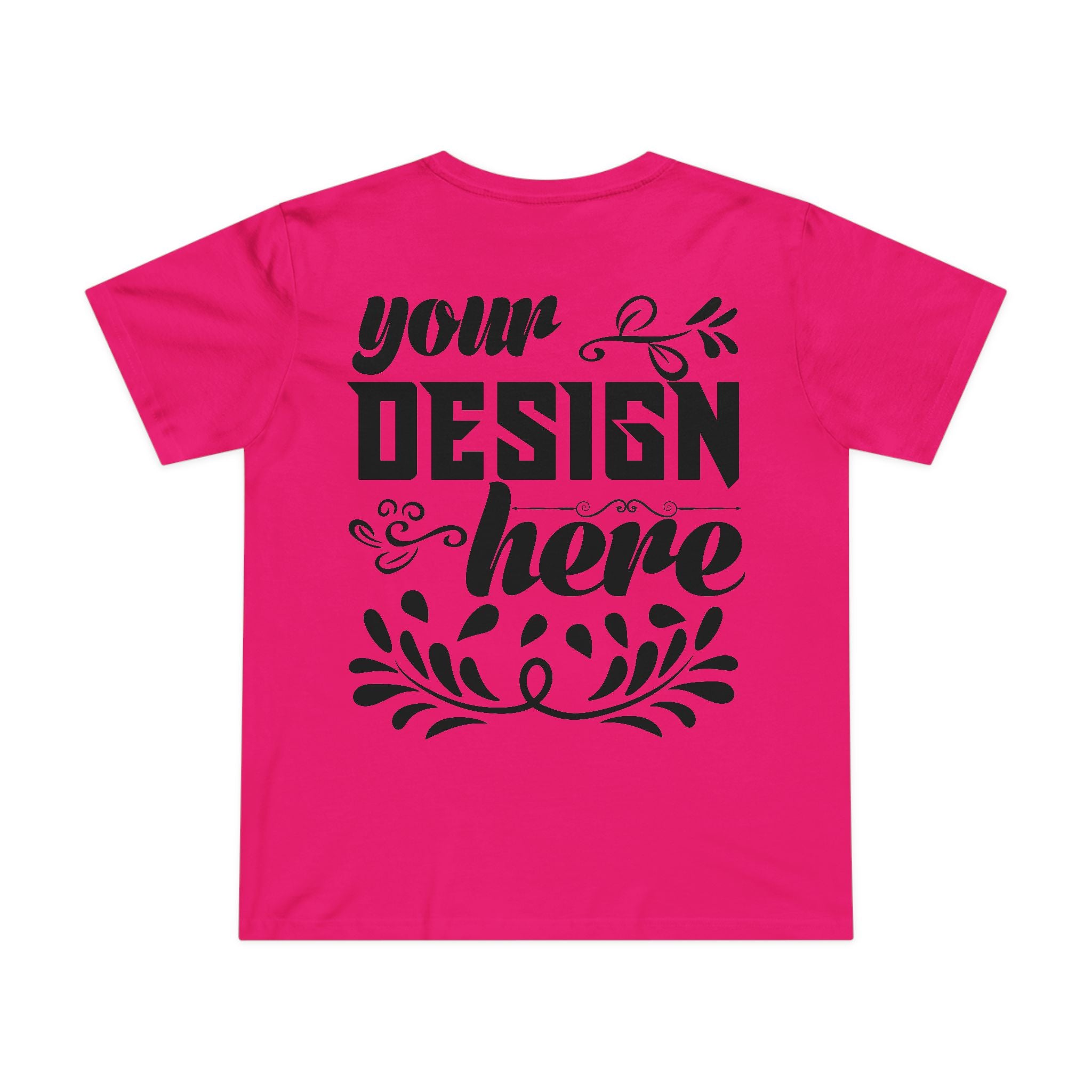 Customizable AS Colour 4001 Womens Maple Cotton T-Shirt