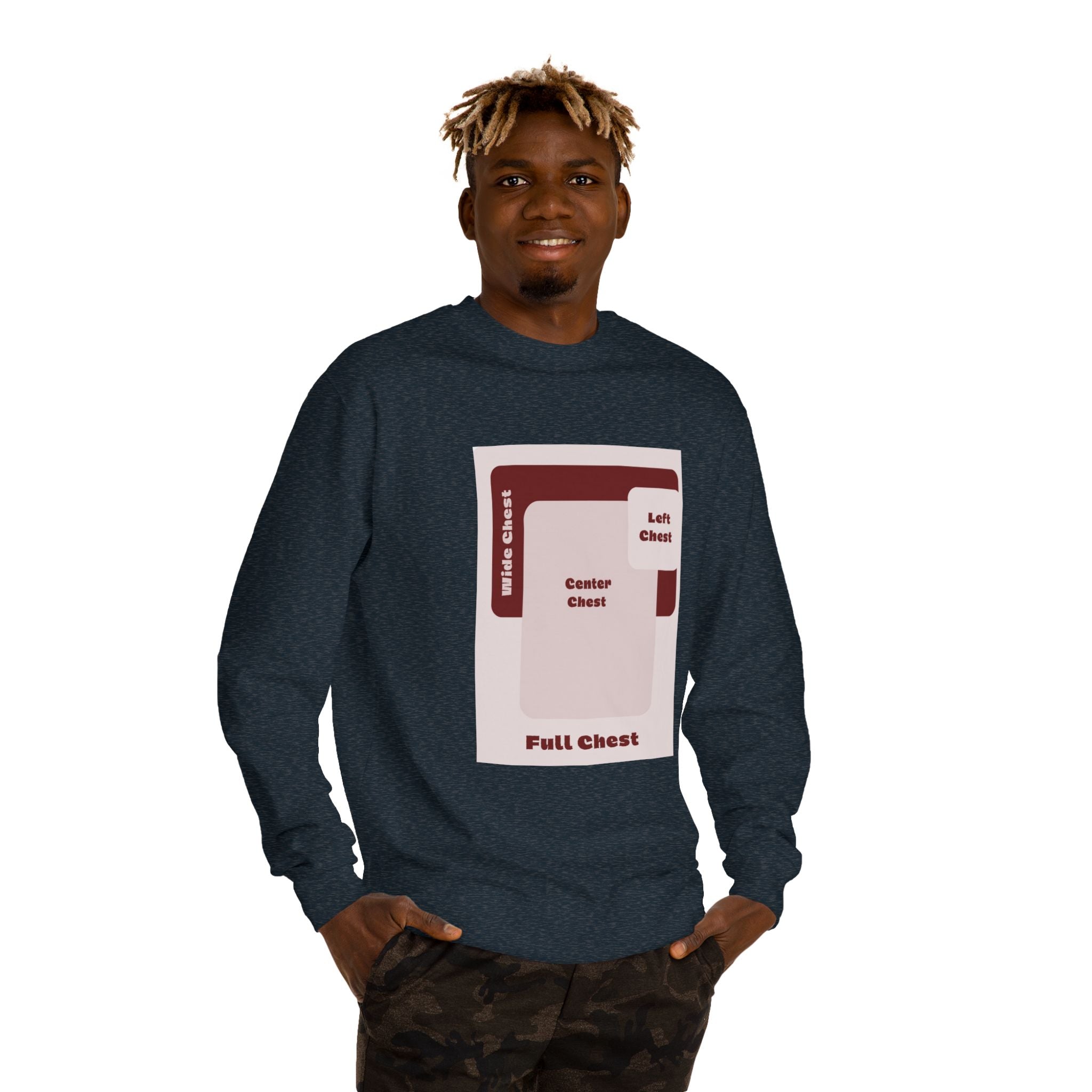 Customizable ITC SS3000 Unisex Crewneck Sweatshirt