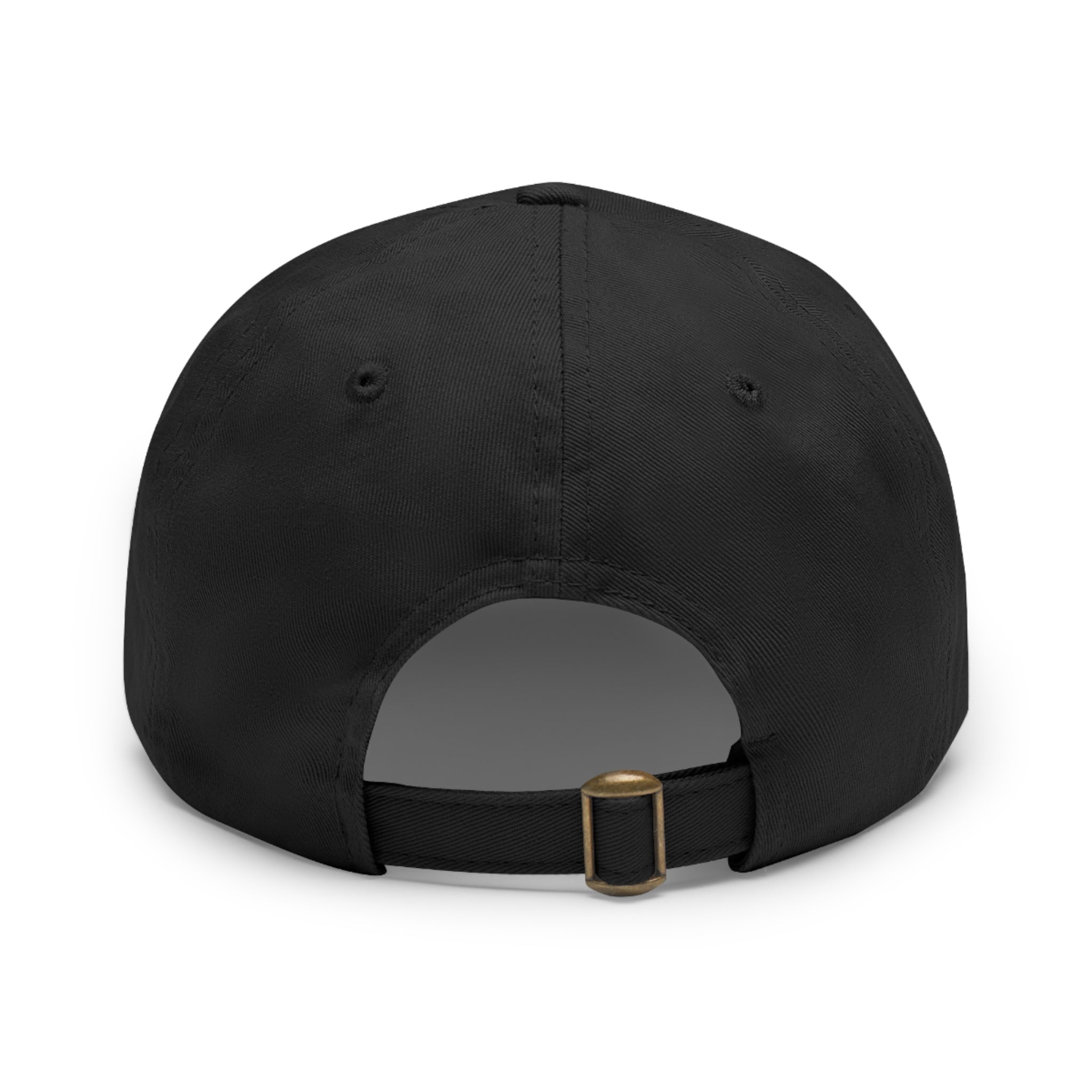 Customizable ValuCap VC300A Dad Hat with Faux Leather Patch Rectangle