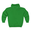 Gildan 18600 Unisex Full Zip Hoodie | Super Daddy Embroidery
