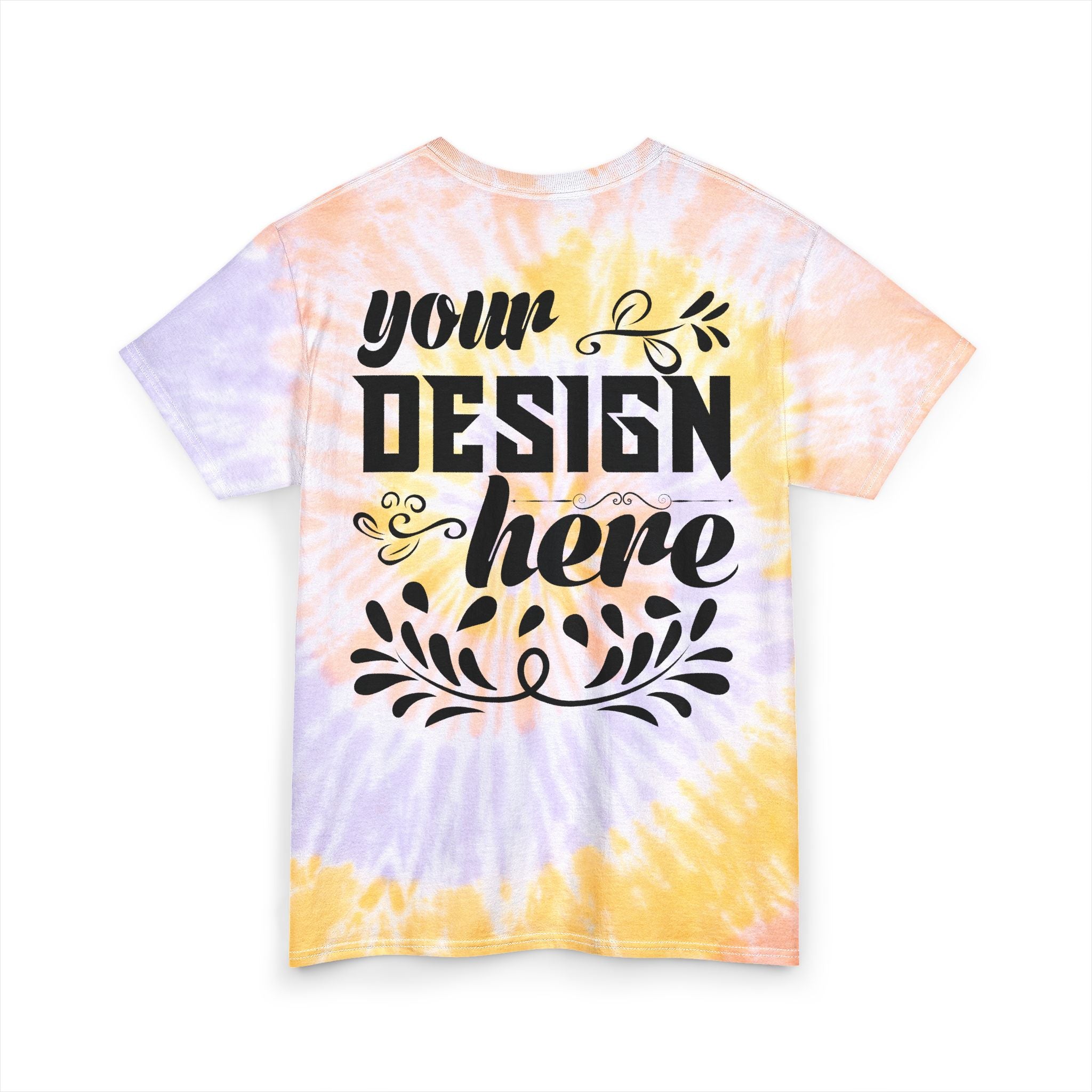 Customizable Gildan 5000 Unisex Tie Dye Cotton T-Shirt Made in US