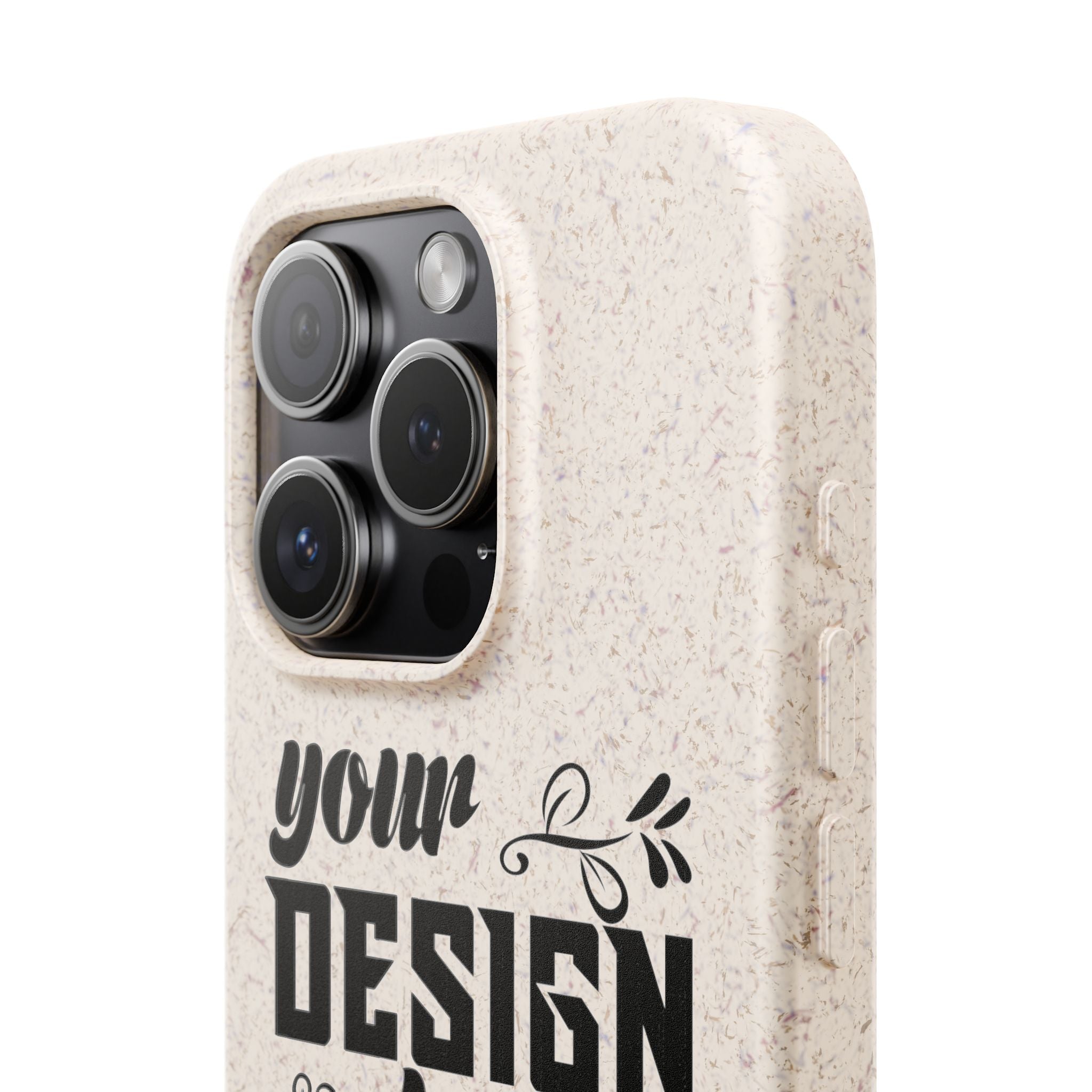 Customizable Biodegradable Phone Case Matte Finish Wireless Charging