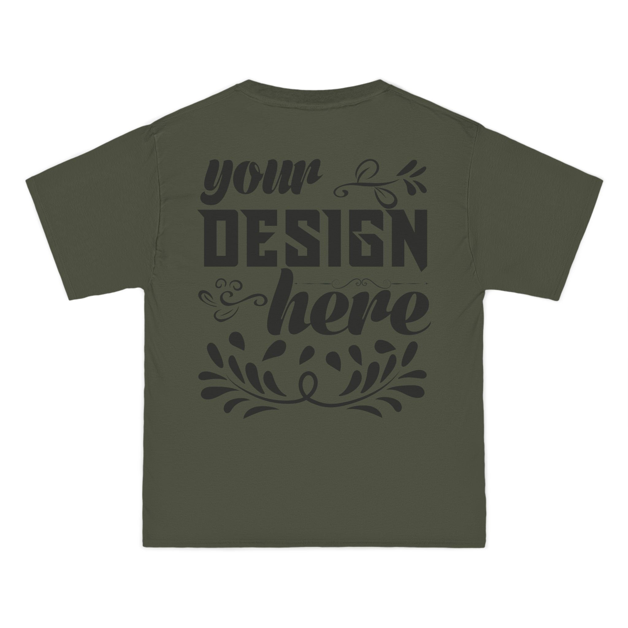 Customizable Hanes 5180 Beefy T Short Sleeve Cotton T-Shirt