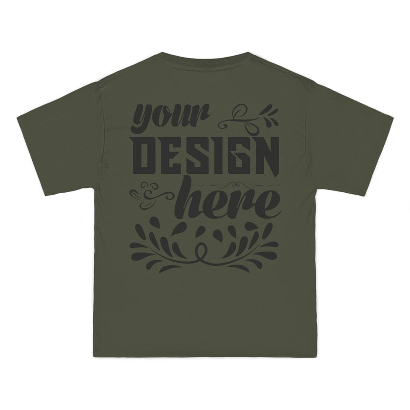 Customizable Hanes 5180 Beefy T Short Sleeve Cotton T-Shirt