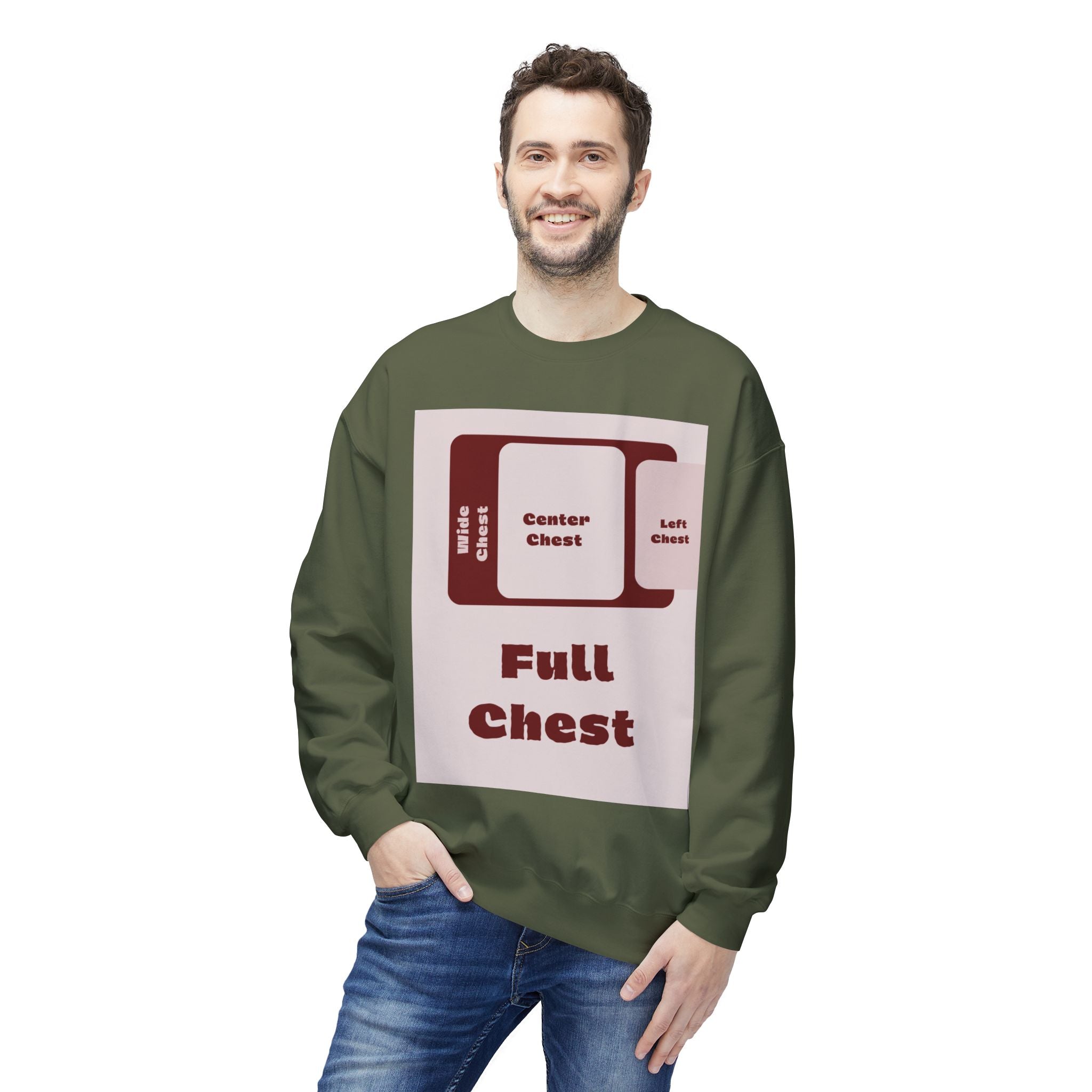 Customizable Gildan SF000 Unisex Midweight Crewneck Sweatshirt