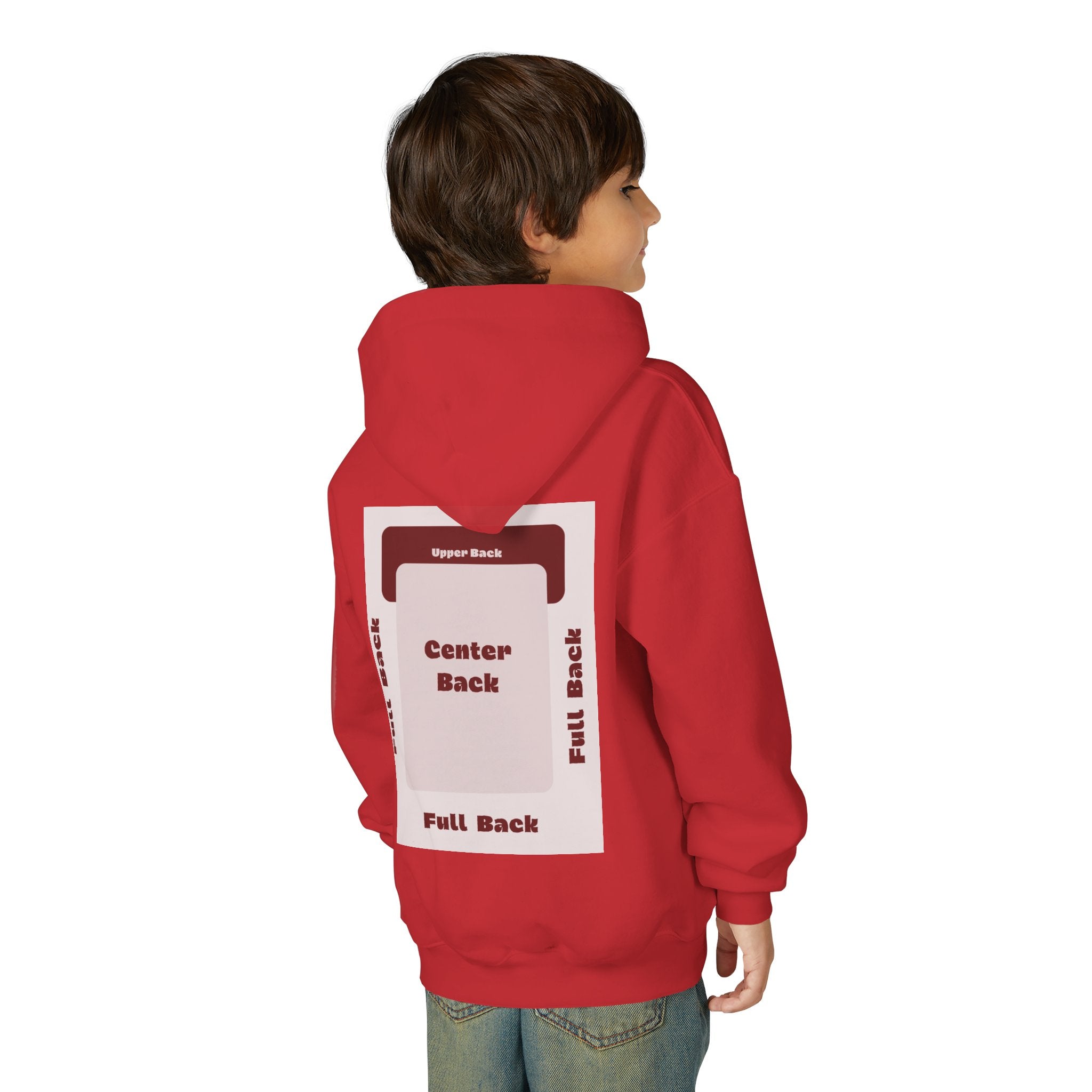 Customizable Gildan 18500B Youth Heavy Blend Hooded Sweatshirt