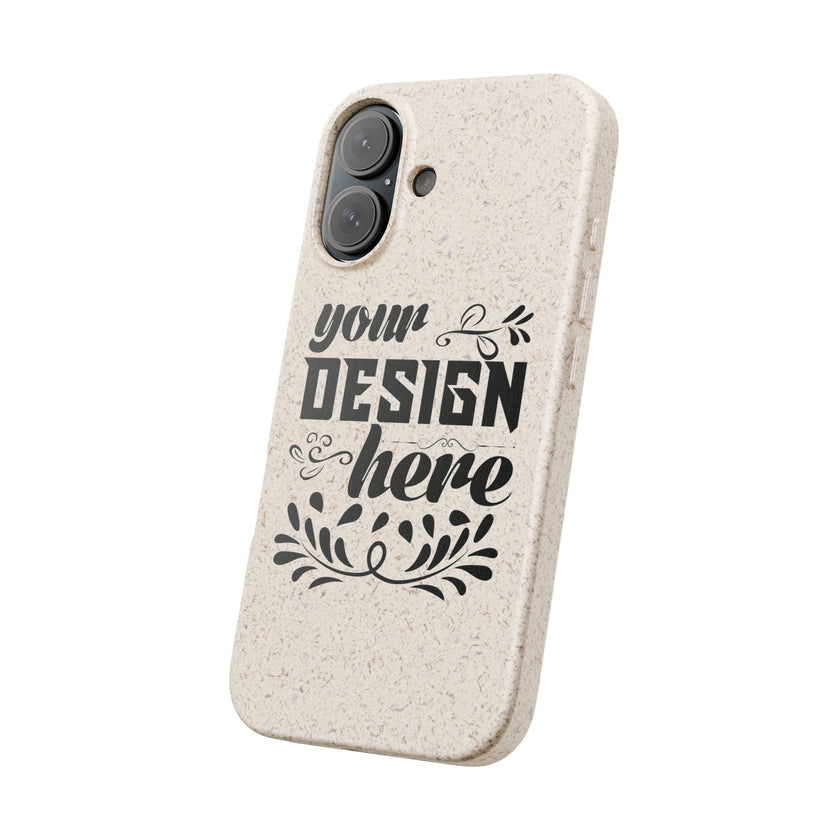 Customizable Biodegradable Phone Case Matte Finish Wireless Charging