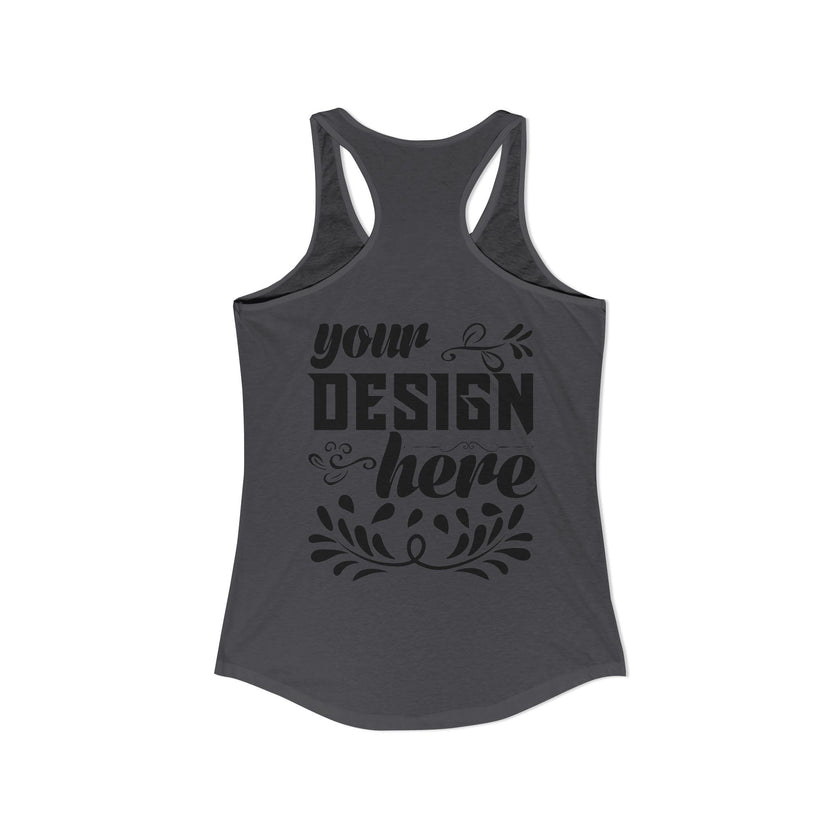Customizable Next Level 1533 Womens Ideal Racerback Tank