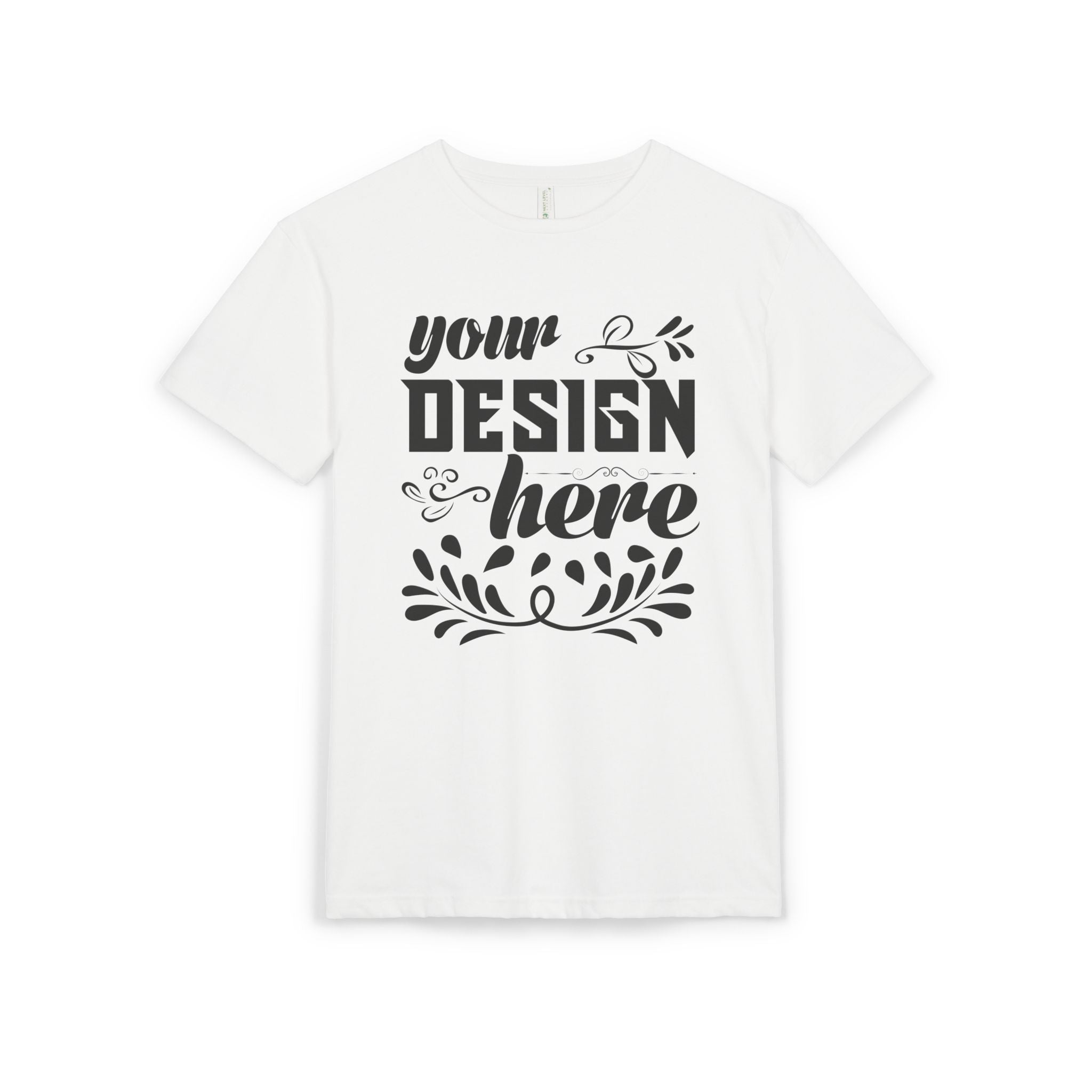 Customizable Next Level 6410 Unisex Sueded T-Shirt Light Fabric