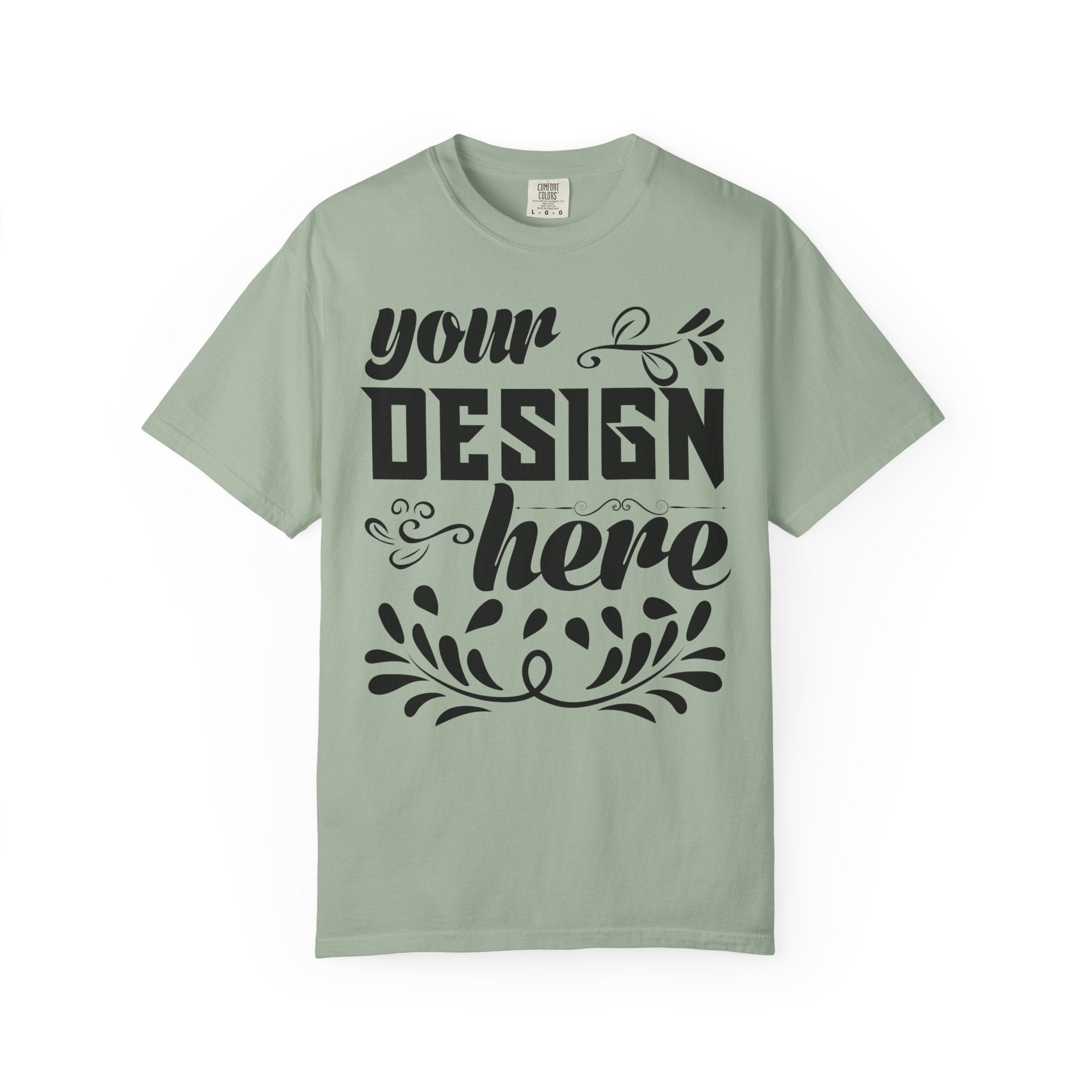 Customizable Comfort Colors 1717 Unisex Garment-Dyed T-Shirt