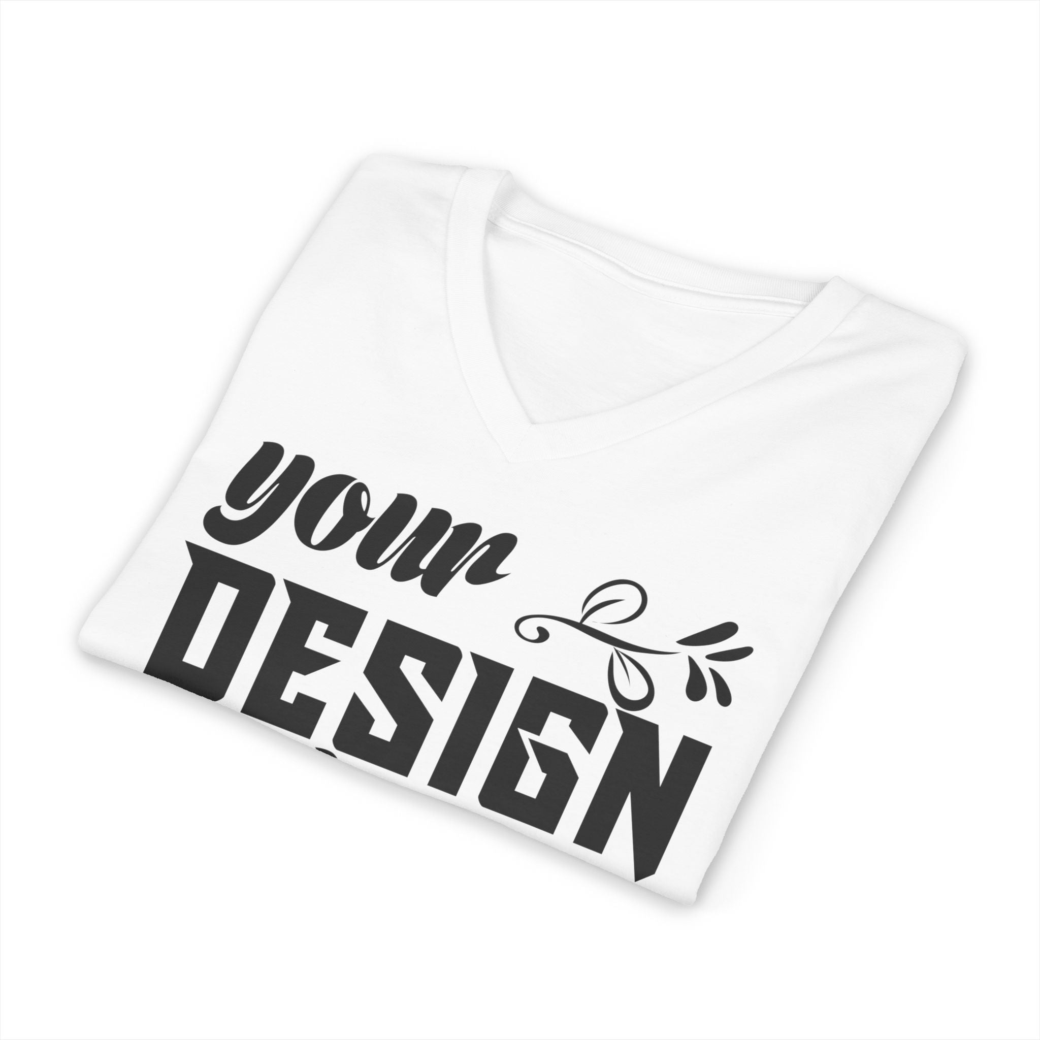 Customizable Bella+Canvas 3005 Unisex Jersey V-Neck Short Sleeve Tee