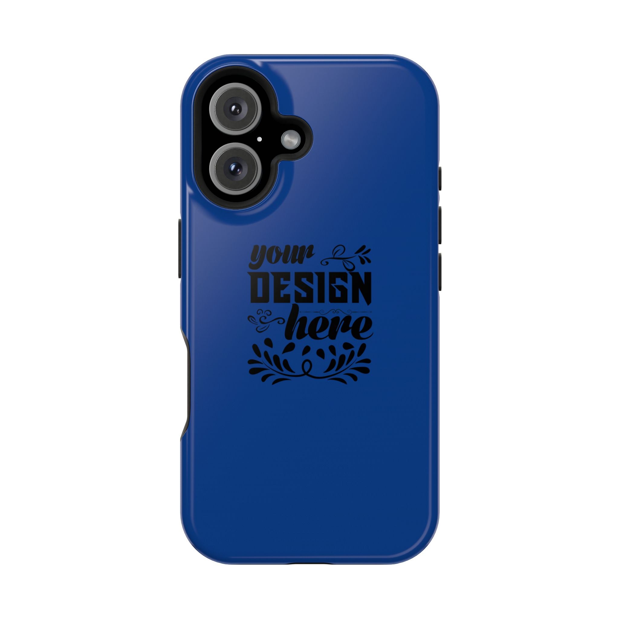 Customizable Magnetic Impact Resistant Phone Case Dual Layer Full Wrap