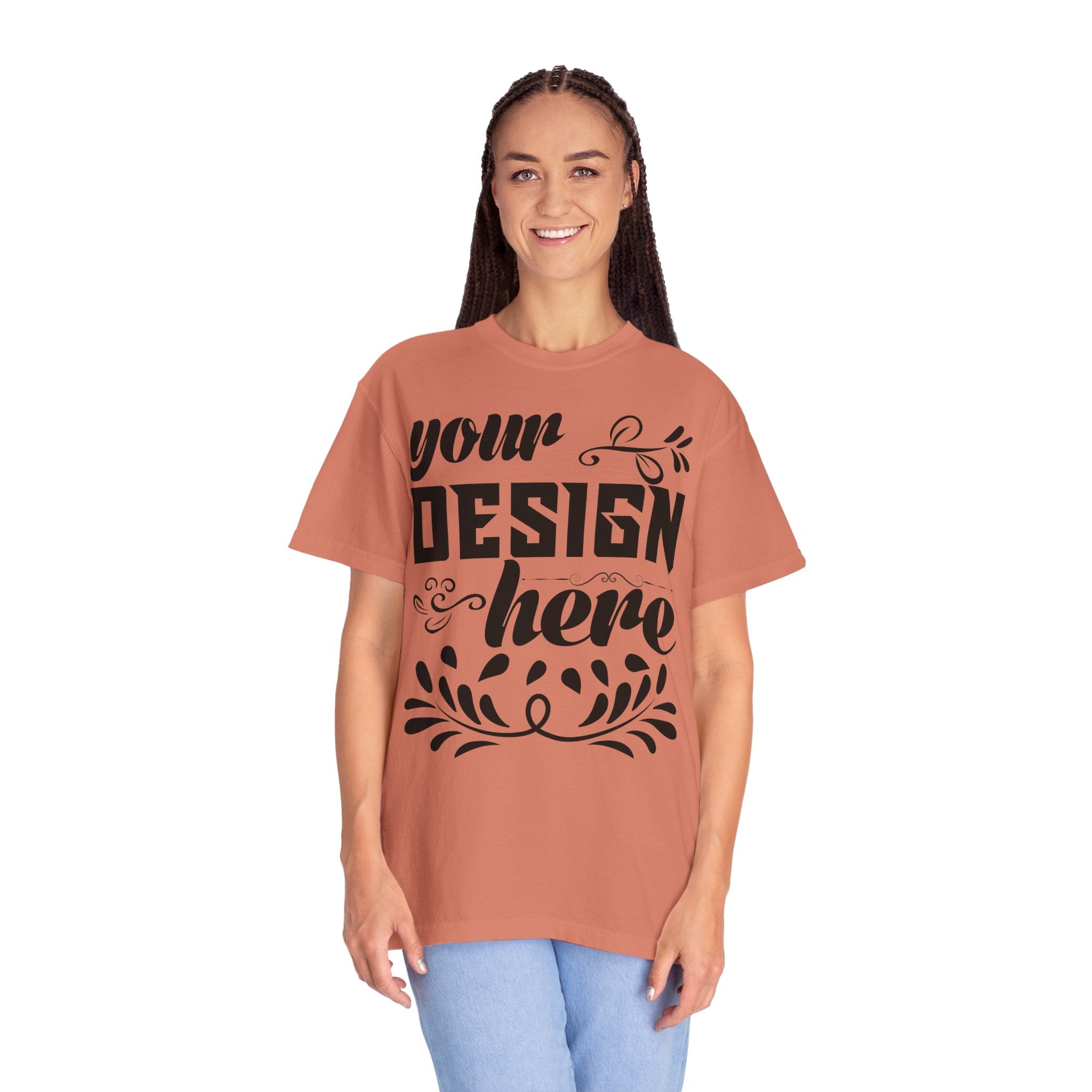 Customizable Comfort Colors 1717 Unisex Garment-Dyed T-Shirt